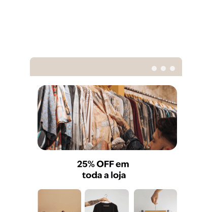 Criação visual simples